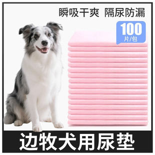 边牧宠物狗狗一次性尿垫牧羊犬成幼犬吸水尿片小狗尿不湿加厚尿布