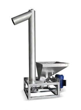 立式螺旋上料机粮食提送输送机颗粒粉末提升机蛟龙全自动上料机