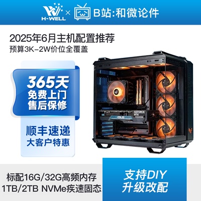 2025年6月DIY游戏主机配置推荐