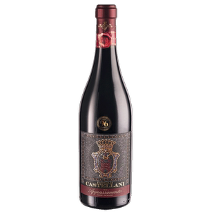 佰酿意大利日月颂歌黑公鸡卡氏家族西西里梅洛桑娇维塞干红葡萄酒