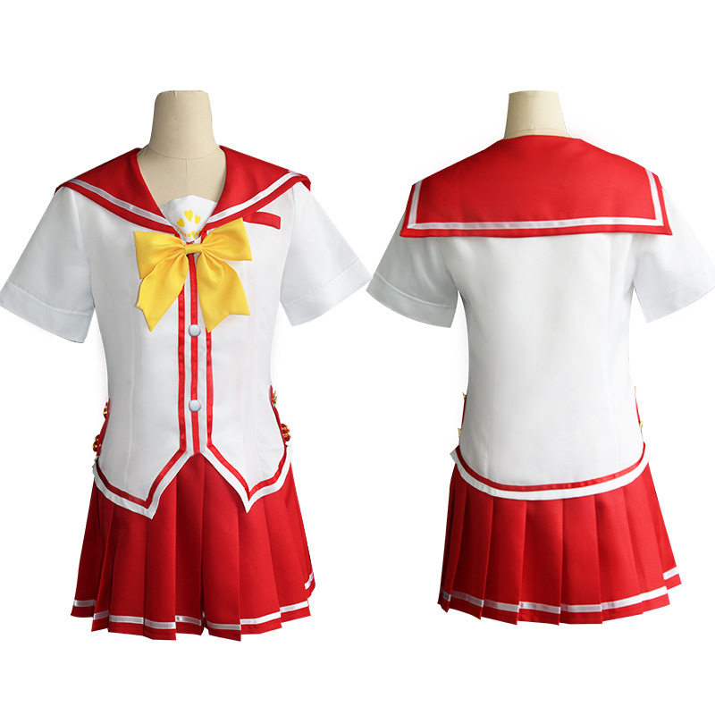 夏洛特友利奈绪同款cos服舞台表演cosplay动漫表演服女制服夏装