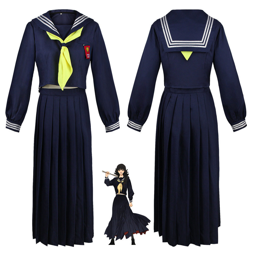 早川京子全套cos服JK制服我是大哥大cosplay长裙学生校服舞台服
