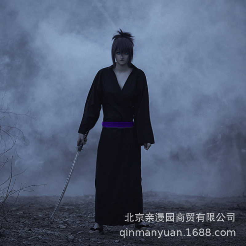 【亲漫园】野良神武神夜斗cos服黑色和服漫展cosplay服装现货