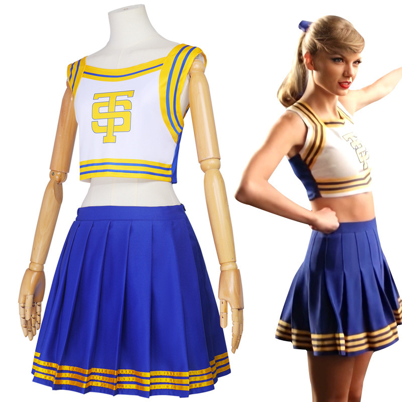 泰勒斯威夫特同款拉拉队舞蹈cosplay演出服霉霉cos扮演服