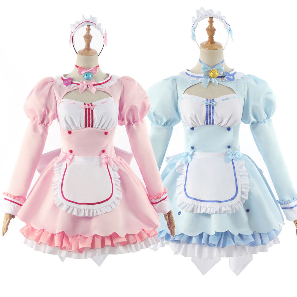 巧克力香兰子女仆装cos服猫娘乐园cos服猫娘cosplay服猫娘女仆装