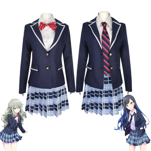 世界计划彩色舞台cos服白石杏草薙宁宁神山cosplay高校制服动漫服
