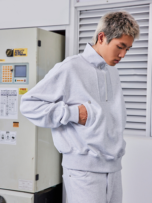 CRICLECAGE立领短款卫衣