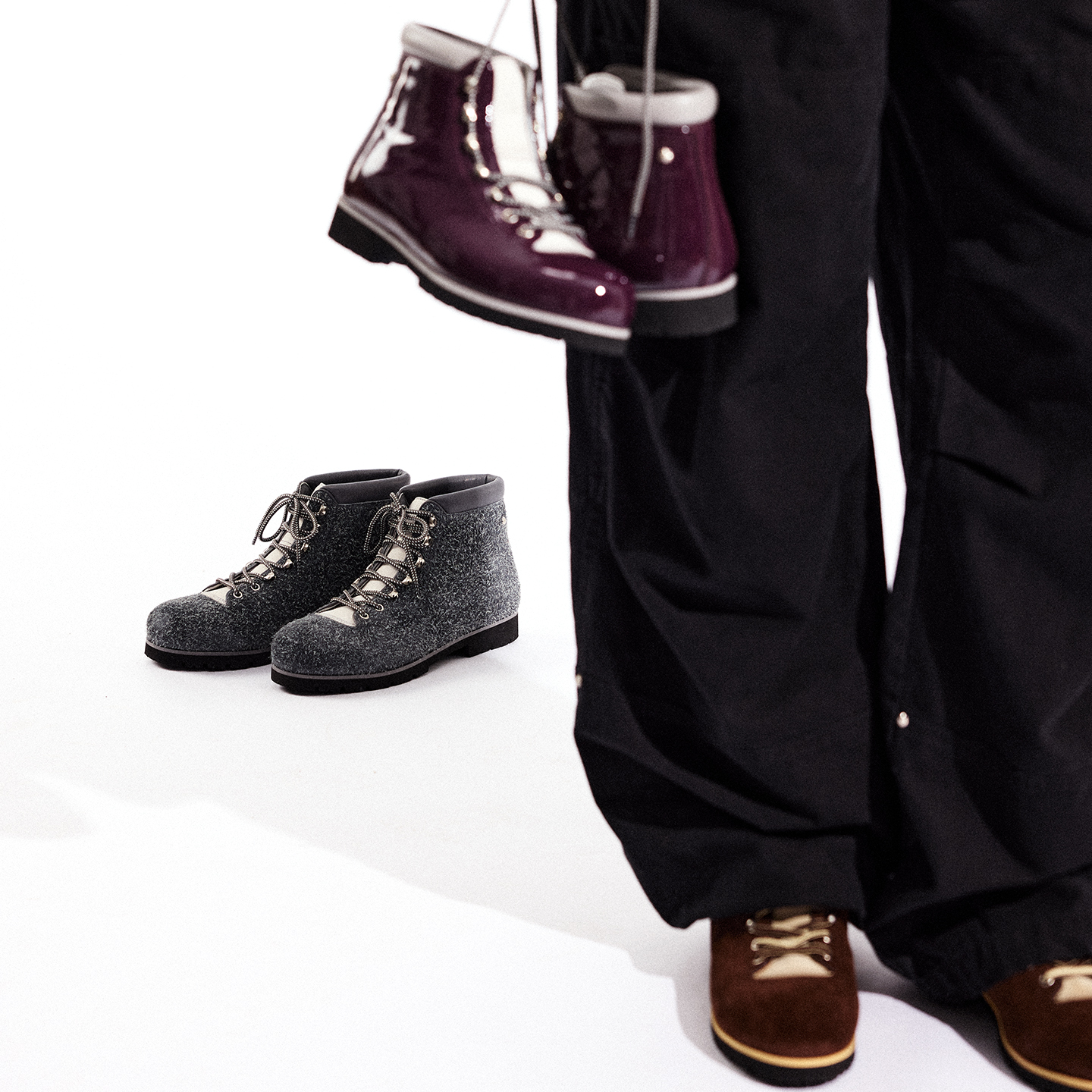 复古登山高帮德比秋冬街头休闲靴