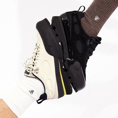 复古户外登山徒步休闲反毛皮系带