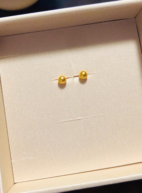 伊灿S999纯银养耳洞女睡觉免摘