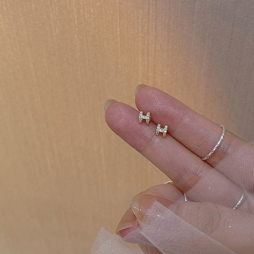 伊灿S999银针日韩女耳钉