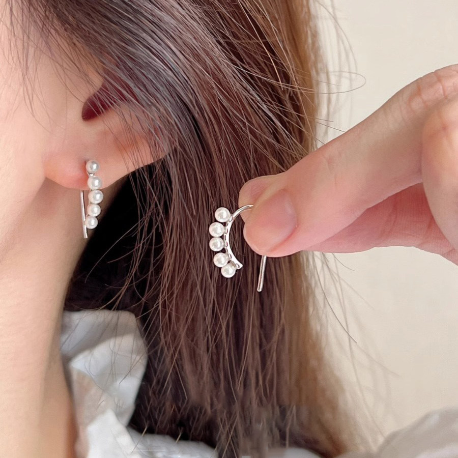 伊灿日韩轻奢珍珠耳钉女