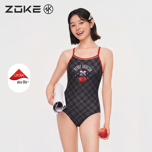 zoke洲克泳衣女款成人竞速女士