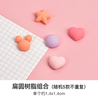 Комбинация плоской круглой смолы