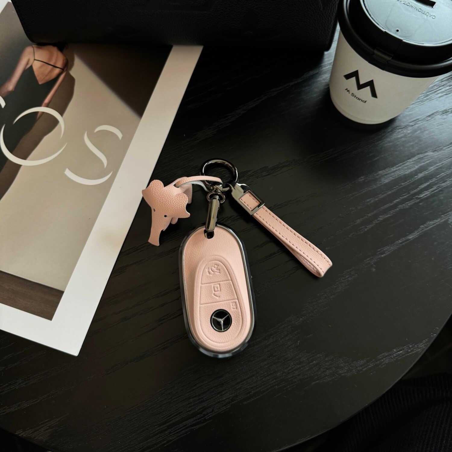 适用于奔驰c260l钥匙套c200l高级感glc300l车a新款e300l女s级2024