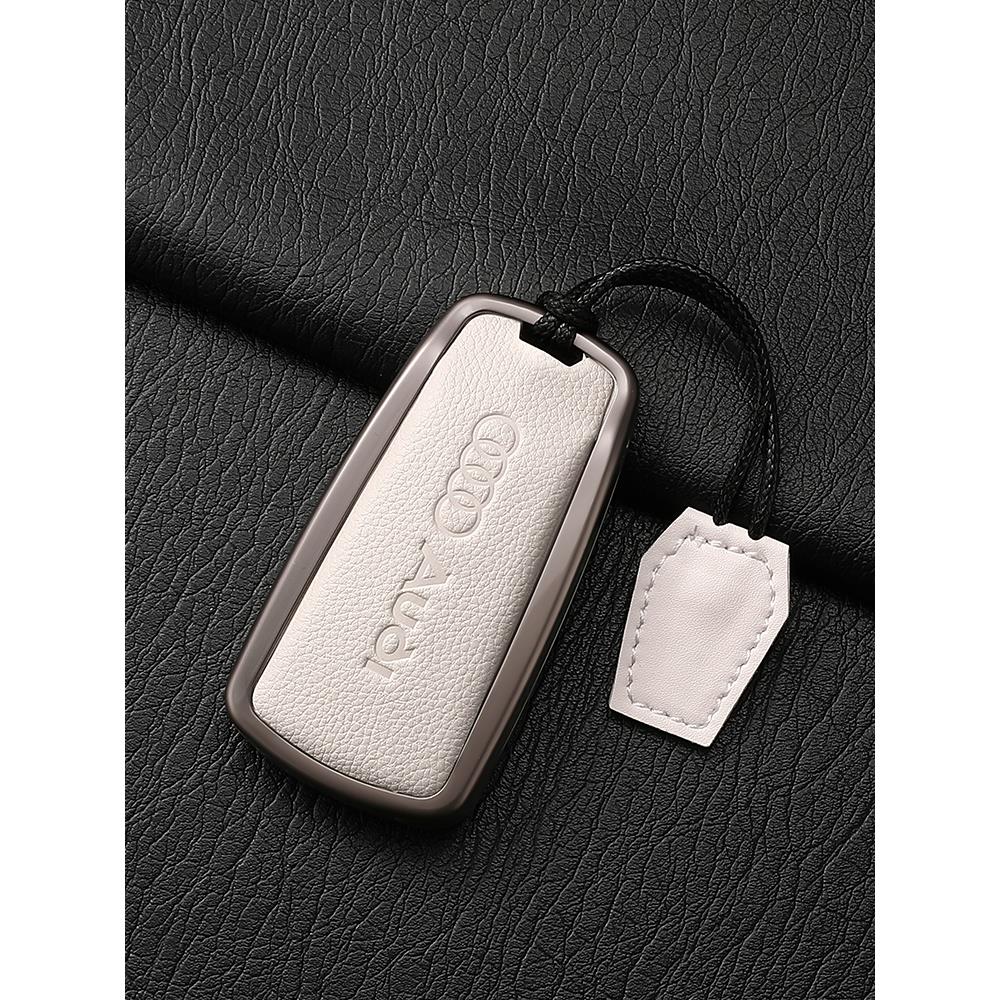 适用于奥迪A4L钥匙套Q5L汽车A5专用A6L A3 Q3 Q2L Q7 A8 A7L扣壳