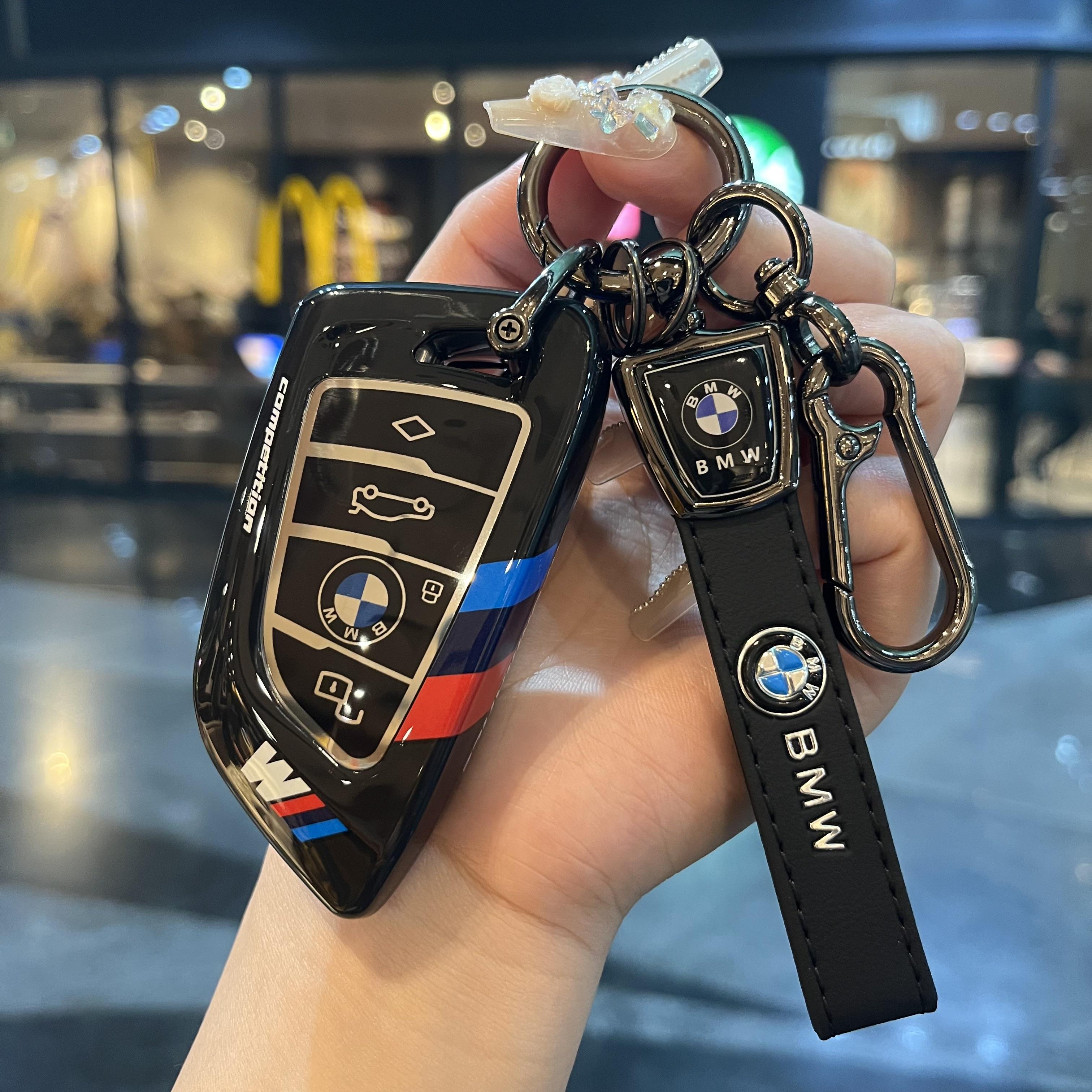 BMW5系3系赛道风钥匙套x3x5扣x1汽车三系刀锋五系i3/530/325li壳