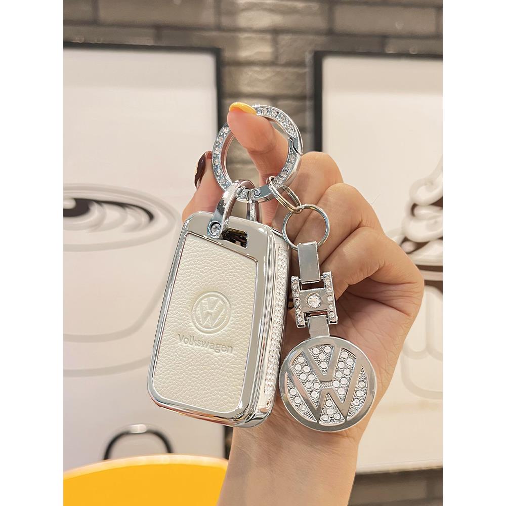 大众钥匙套速腾宝来polo途岳探岳朗逸车途观L男女探歌高尔夫7扣壳