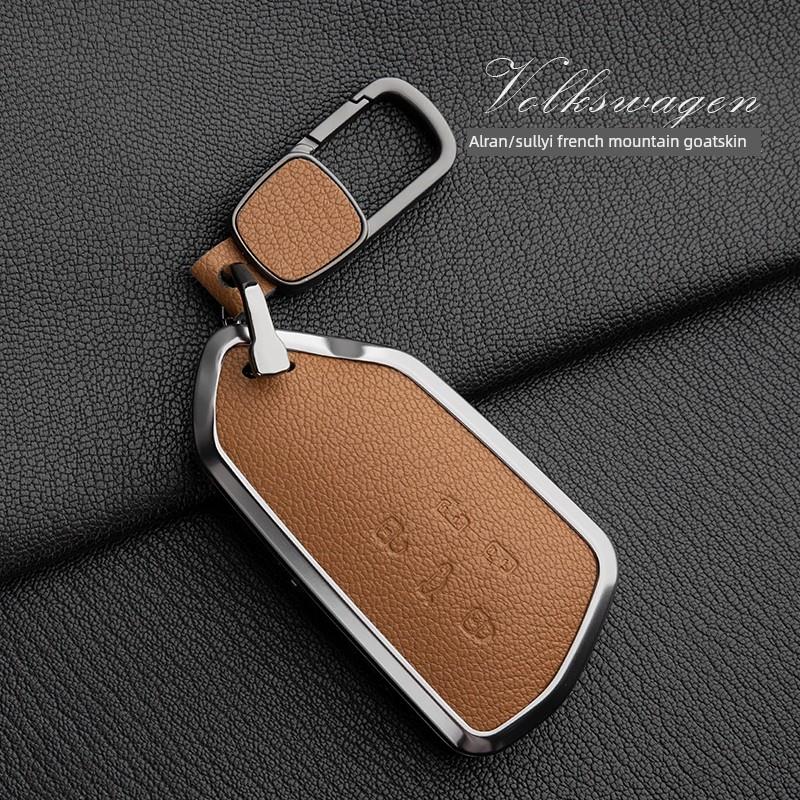 特制25新款大众蔚然钥匙套高端23/24蔚然330/380汽车皮壳扣