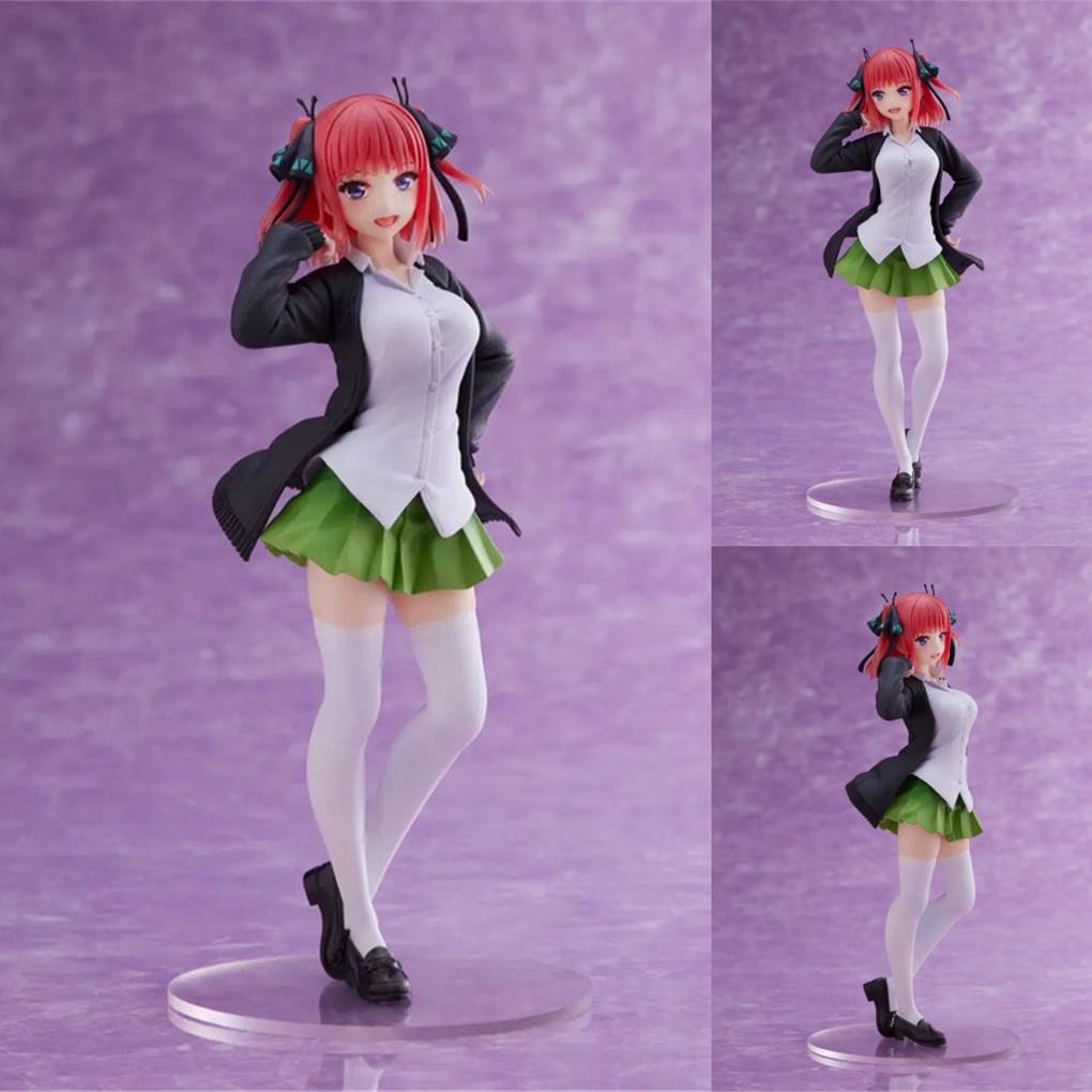 五等分的花嫁新娘中野二乃制服手办日本动漫模型玩具桌面机箱摆件