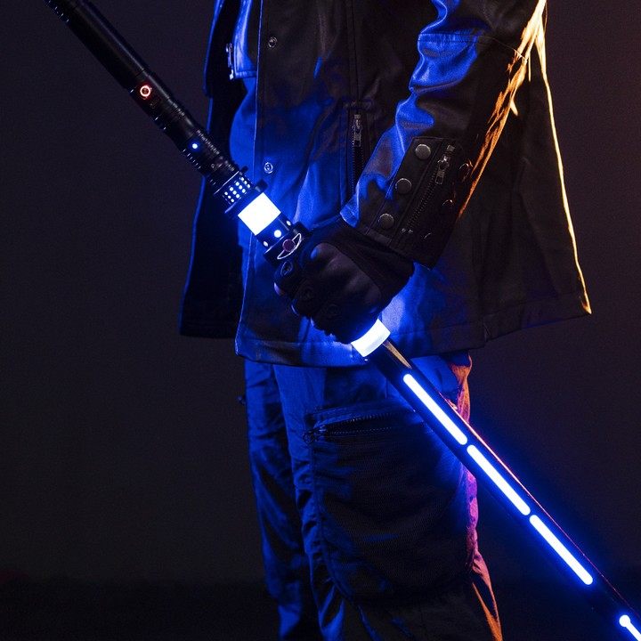 d5光剑赛博朋克剑鞘激光剑配件