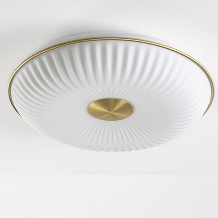 ziilamp 松茸吸顶灯 创意极简卧室灯吸顶灯客厅顶灯玻璃LED灯原创