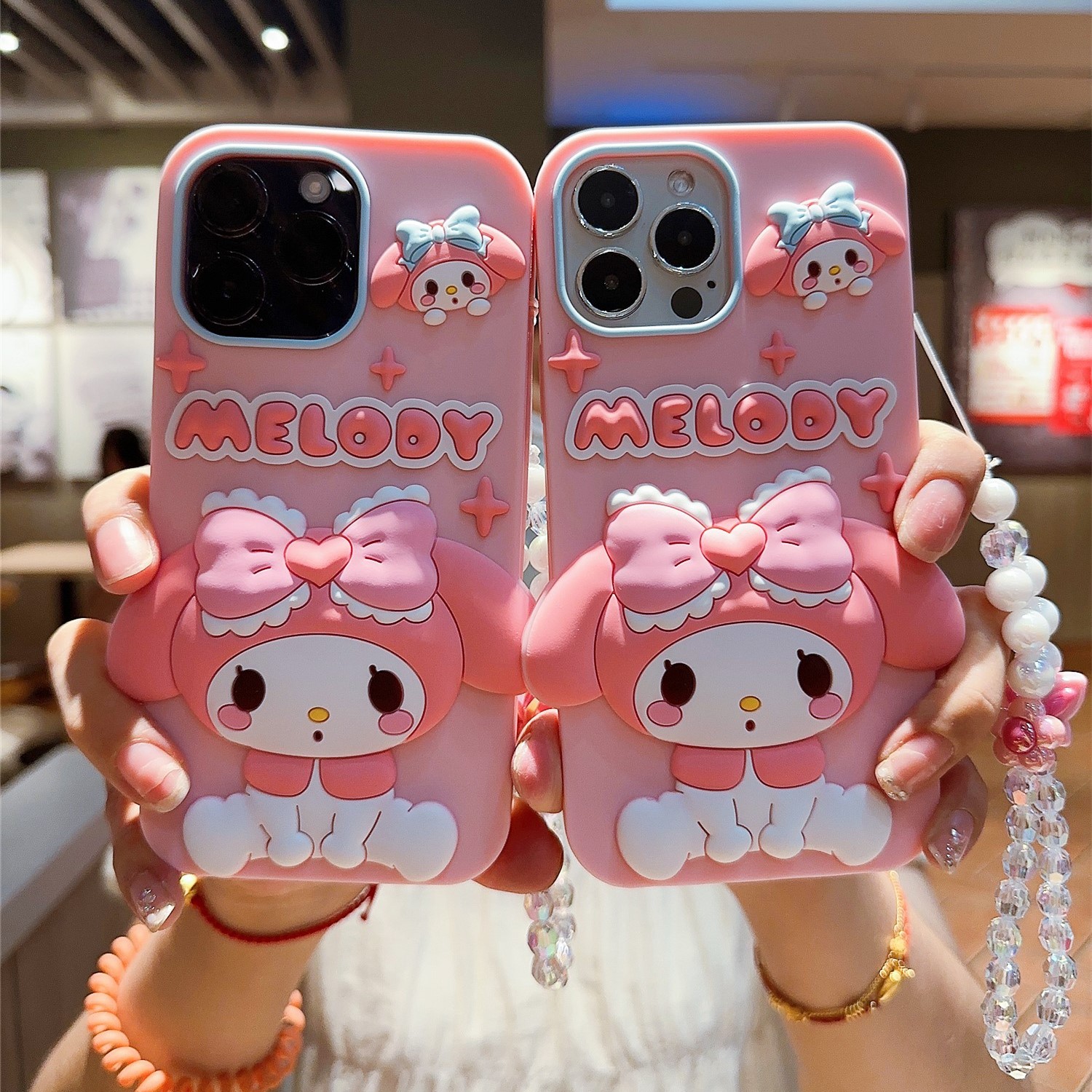 苹果硅胶可爱手机壳melody美乐蒂