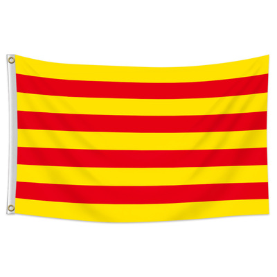Catalonia加泰罗尼亚旗帜3*5
