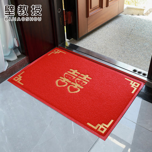 壁教授pvc现代简约家用除尘地垫