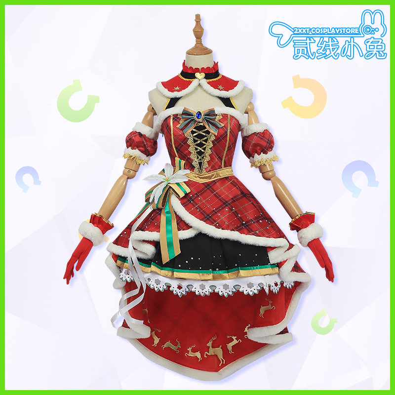 二线小兔赛马娘cos服Pretty Derby大和赤骥圣诞衣装cosplay服装