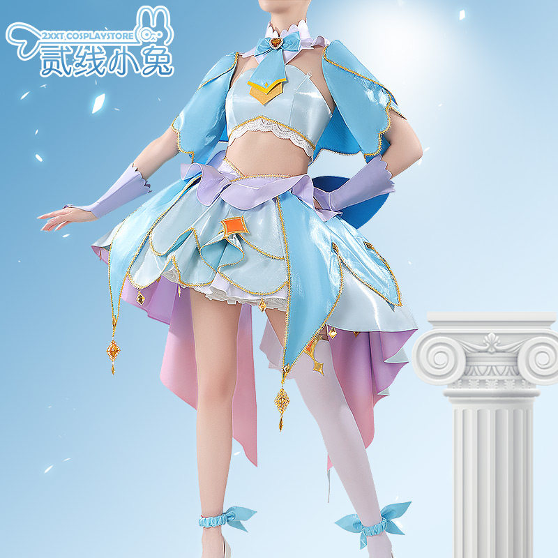 二线小兔名侦探光之美少女cos服Cure Eclair cosplay服装