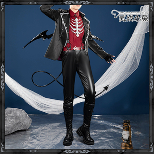 二线小兔彩虹社cos虚拟主播渡会云雀恶魔服装cosplay服装