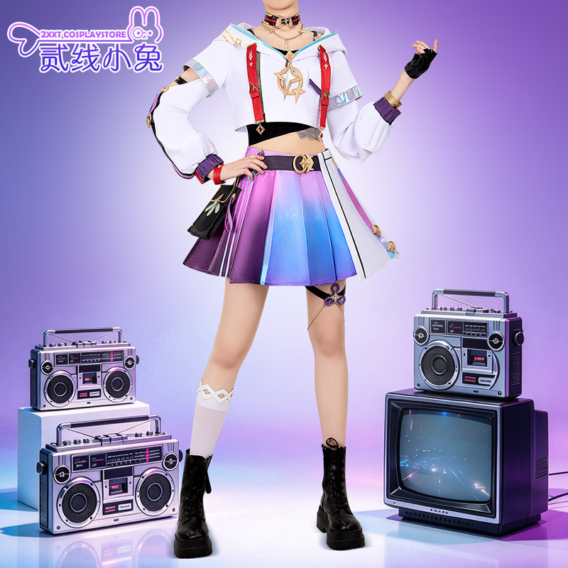 二线小兔崩坏因缘精灵cos服女主控cosplay服装