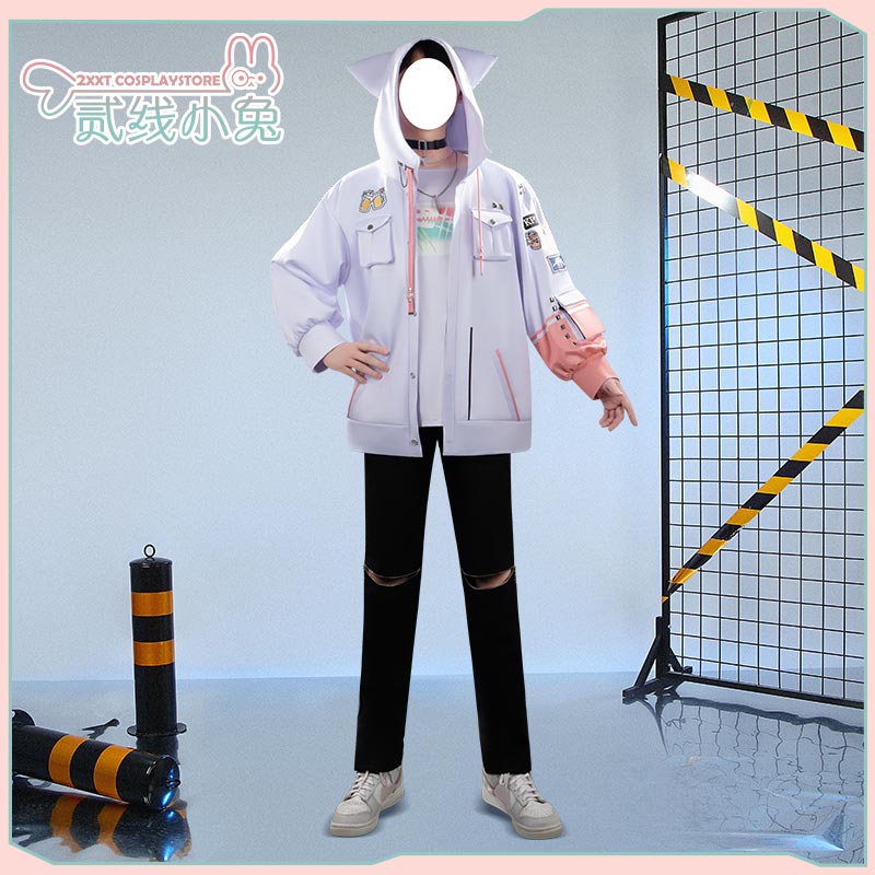 二线小兔虚拟主播cos服赤文城文新服装cosplay服装