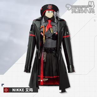 二线小兔胜利女神：妮姬cos服艾玛cosplay服装胜利女神 NIKKE艾玛