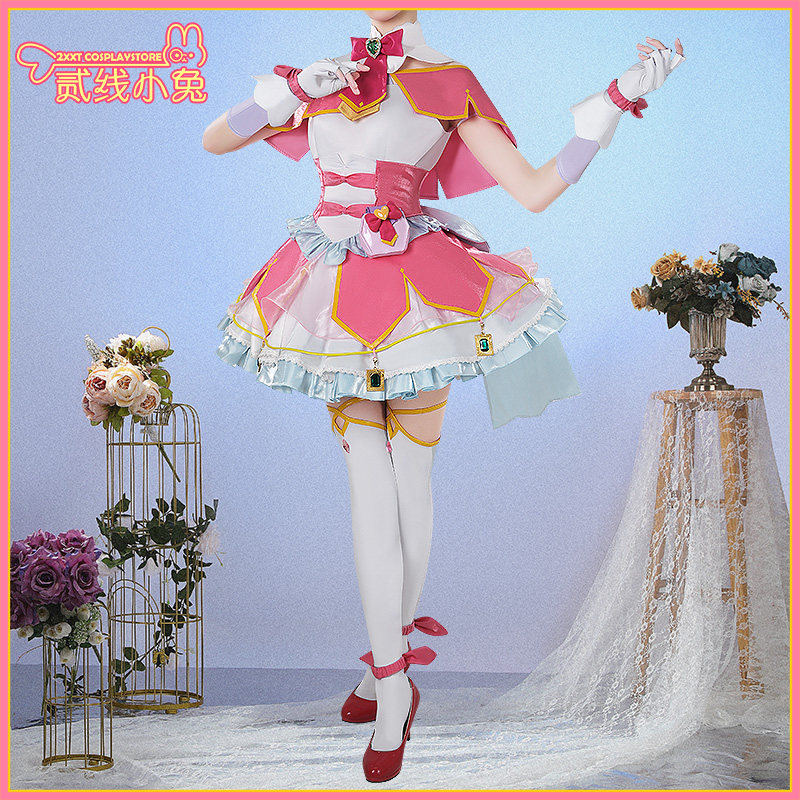 二线小兔名侦探光之美少女cos服神秘天使粉q小林美玖留cosplay服