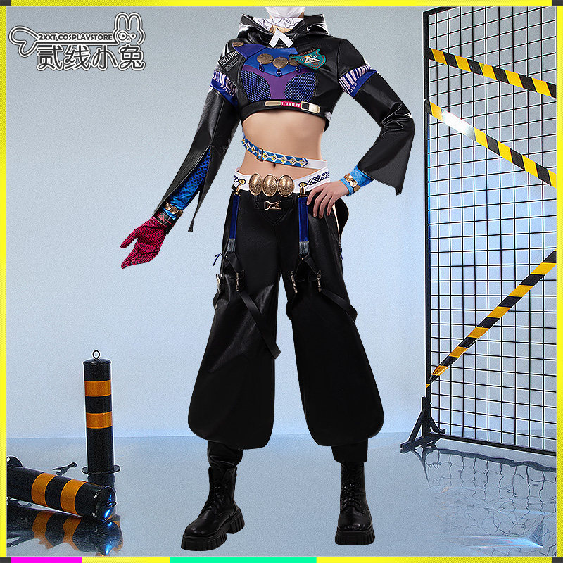 二线小兔明日方舟终末地cos服弧光cosplay服装