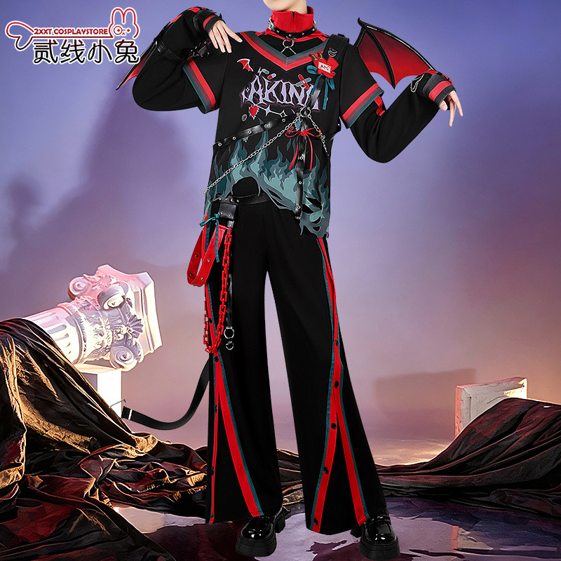 二线小兔虚拟主播三枝明那恶魔般的噩梦周边服装cosplay服装