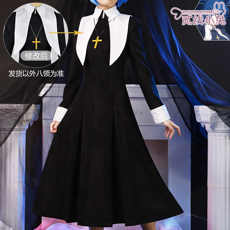 月姬 a piece of blue glass moon月之欠片希耶尔cosplay服装