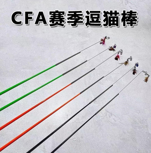 没有猫咪能忍住不抓飞虫！逗猫棒