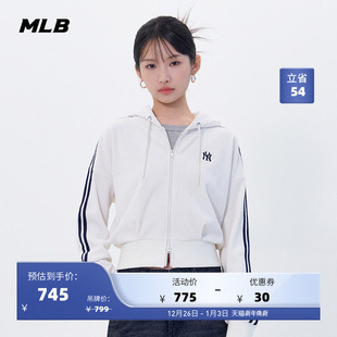 女款 新款 时尚 25冬季 PTB13 天鹅绒休闲条纹喇叭长裤 MLB官方