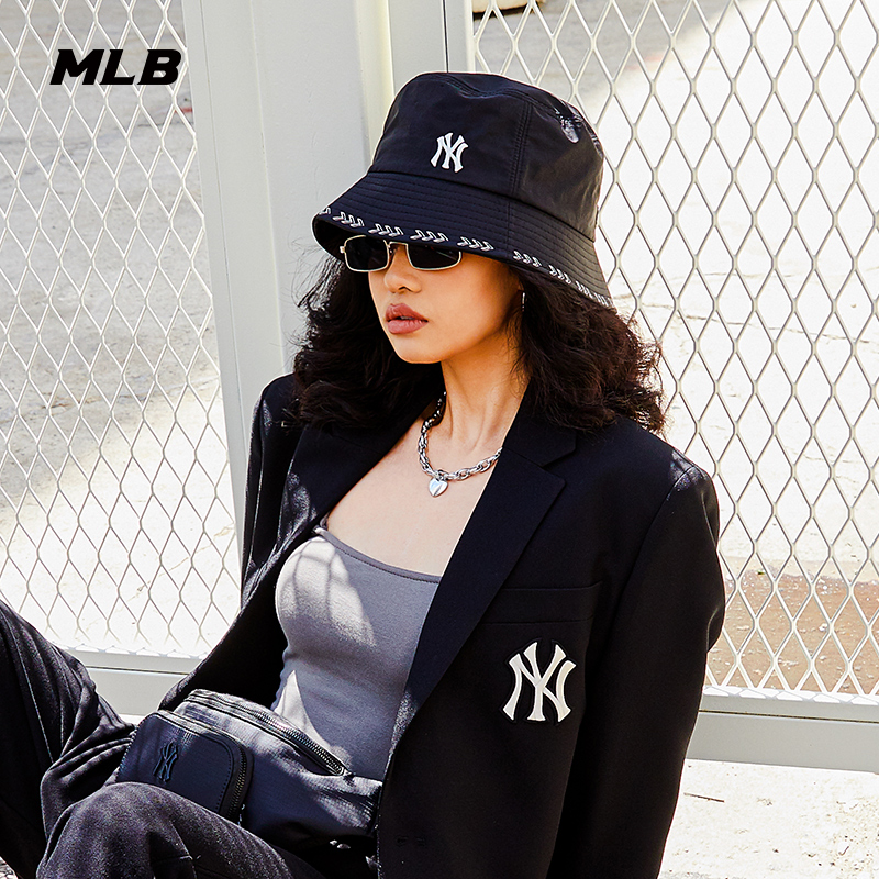 运动帽子MLB渔夫帽官方春夏