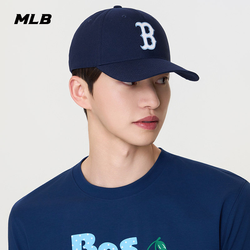 MLB官方男女款韩系百搭时尚大LOGO硬顶棒球帽26夏季新款CPB03