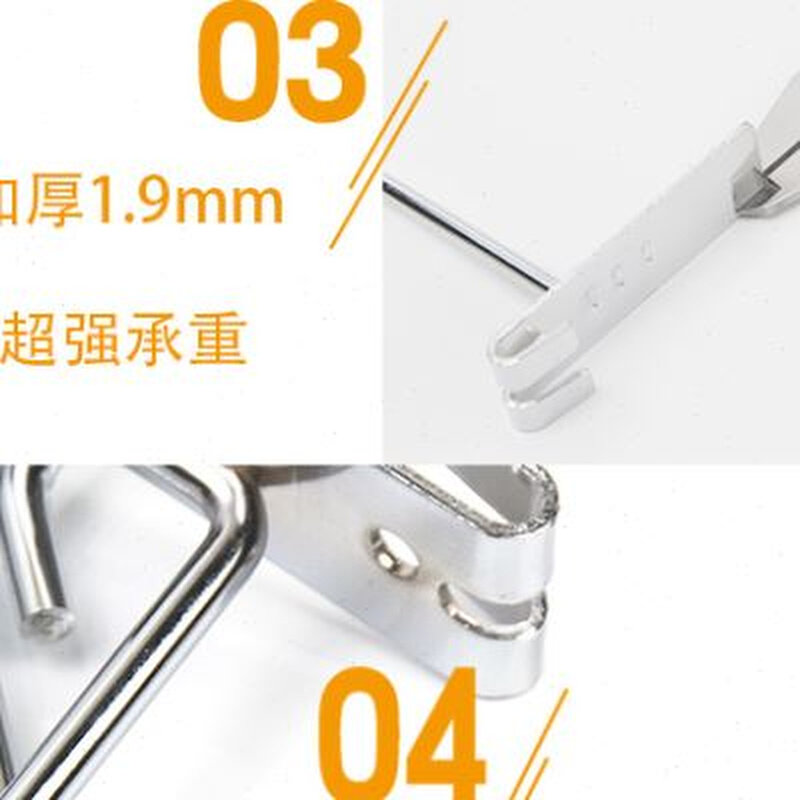 现货速发网钩超市货架挂钩饰品网格片挂钩收纳展示钩黑白色铁艺网