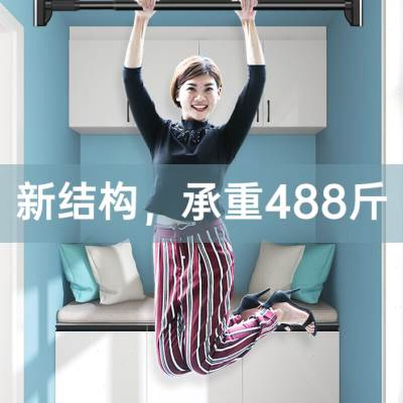 衣柜挂衣杆卧室内橱柜伸缩免打孔固定底座阳台不锈钢管晾衣杆配件