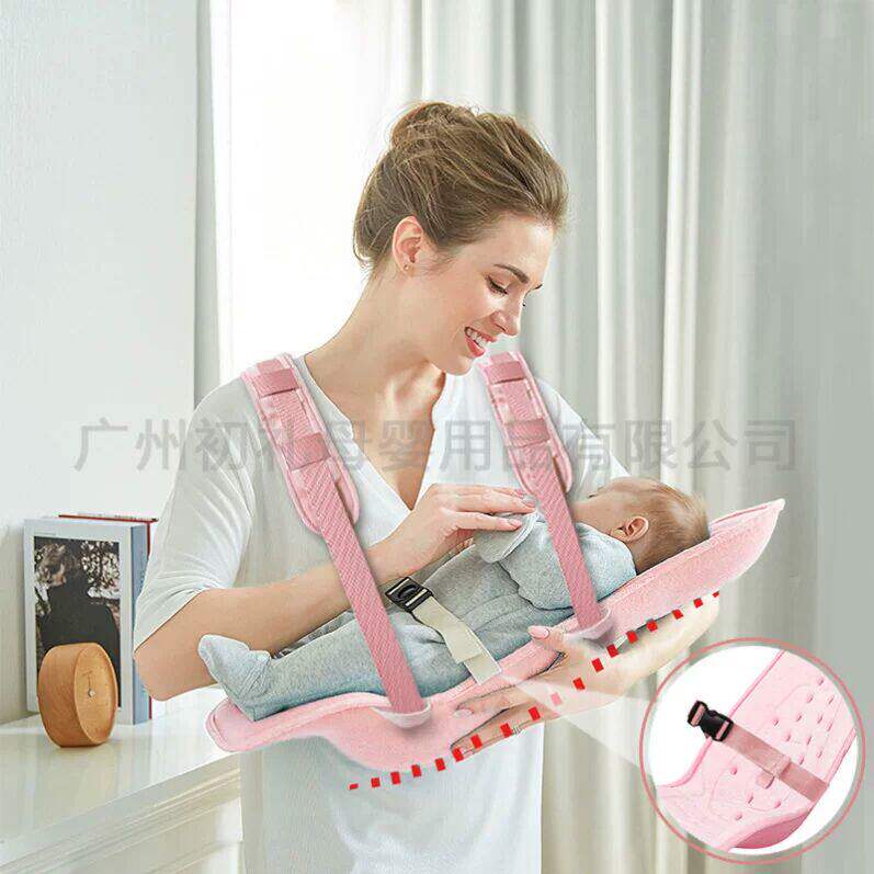 夏季透气婴儿抱抱托抱娃神器解放双手带娃哄睡喂奶宝宝哺乳枕腰凳