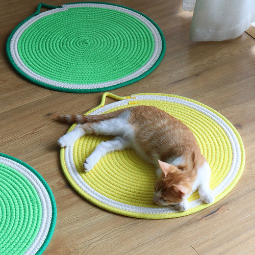 编织猫爪垫子耐磨耐抓磨爪不掉渣