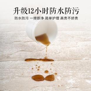 土耳其轻进口地毯形意式 缔奢美 UDX奢客厅圆色北欧家用地毯素茶几