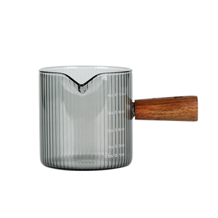 鸣感咖啡杯萃取咖啡量杯咖啡杯玻璃浓缩液盎司杯工具带刻度小奶盅