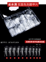 Накладные ногти, клей, 500 штук, 10 шт